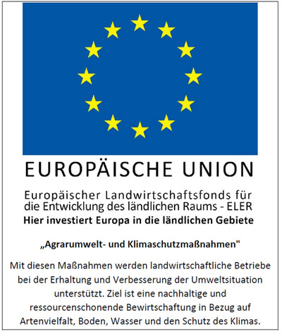 EU-Logo Agrarumweltmassnahmen