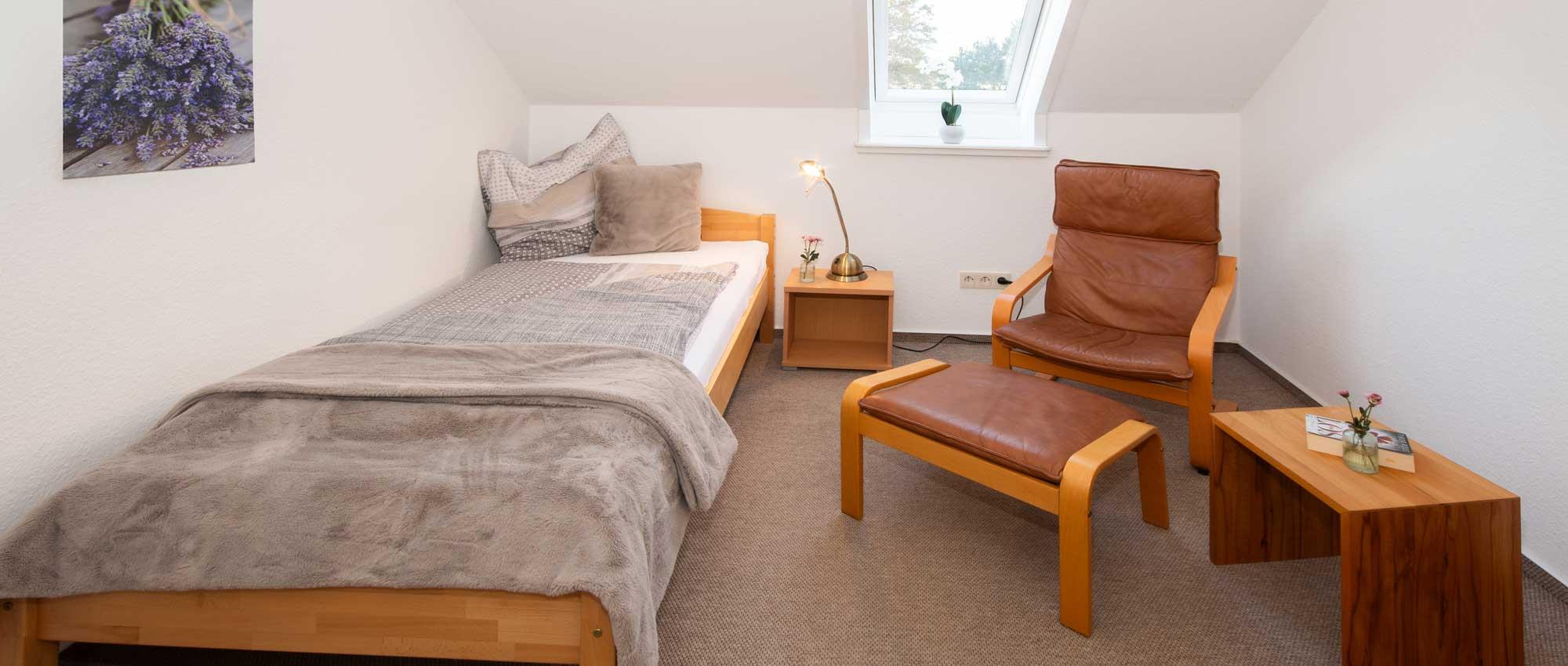 Einzel-Ferienzimmmer