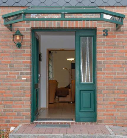 Ferienhaus Storch Eingangstür