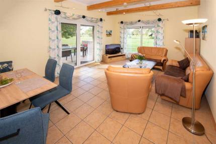 Ferienhaus Storch Wohnzimmer