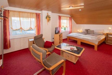 Zimmer Nr. 3 auch als Einzelbetten stellbar